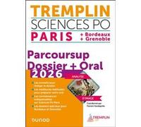 Tremplin Sciences Po Paris, Bordeaux, Grenoble 2026
