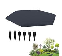 Tremplins pour jardin - Ensemble de pavés décoratifs pour allée, carreaux de paysage extérieur, construction résistante aux intempéries, texturée, conception facile à placer | Aire de