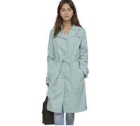 Trench - B.YOUNG - Chic Femme - Vert - Ceinturé - Manches Longues - Double Boutonnage 36
