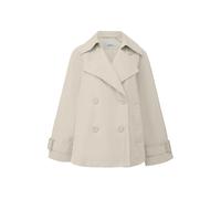Trench caban coupe décontractée avec ourlet arrondi femme s.Oliver Blanc 38