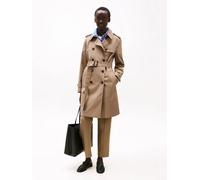 Trench-Coat Ajusté Déperlant Cotton Db Slim Fit Trench/Tundra Brown - 34
