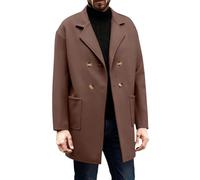 Trench Coat Classique Hommes Manteau Long Homme Hiver Veste Homme Hiver Manteau Long Chaud Veste Longue Sport De Travail Coupe Vent