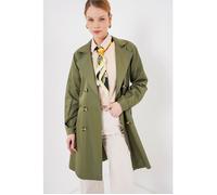 Trench-coat court à double boutonnage XL