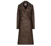 Trench femmes Guess CARMEN PU TRENCH Marron EU S
