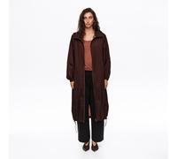 Trench fluide chocolat M