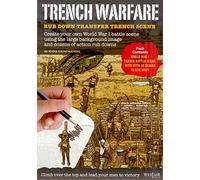 Trench Warfare - Rub Down Transfers World War 1 Battle Scene