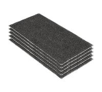Trend 1/2 feuille abrasive auto-agrippante, 115 x 230 mm, grain 120, AB/HLF/120M, lot de 5