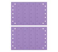 Trend 1/2 feuille abrasive en oxyde d'aluminium, 115 x 230 mm, grain 180, AB/HLF/180A, lot de 10