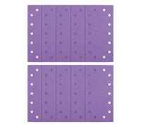 Trend 1/2 feuille abrasive en zirconium, 115 x 230 mm, grain 40, AB/HLF/40Z, lot de 10