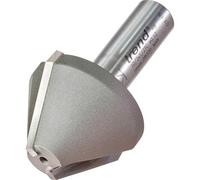 Trend 10/2 x 1/2tc Mortier Groove/large de chanfrein 60 degrés - Argent