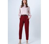 Trend Alaçatı Stili Pantalon à pince bourgogne, Taille 40