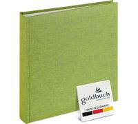 Trend Album Photo 60 Pages Avec Feuillets Cristal 25 X 25 Cm, Vert Clair, 25x25 Cm[L388]