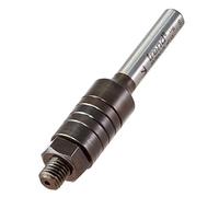 Trend Professionnel Arbor 33/60 pour outils à alésage 1/4, queue de 1/4 pouce, longueur totale de 63,5 mm et diamètre de pivot de 1/4 pouce, embout en carbure de tungstène, 33/60X1/4