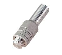 Trend Arbre Professionnel pour Rainureuse à Alésage M12, Queue de 1/2 Pouce, Longueur Totale de 61mm et Filetage M12 x 1,0mm, 33/20X1/2