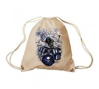 Trend Bag Sac de gym Sac de sport Sac à dos avec Print - Ghost Drummer - tb65307 couleur nature