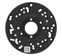 Trend Base Universelle à Plongée pour Défonceuse, 150mm, Compatibilité Améliorée pour Défonceuses à Plongée de 8mm, UNIBASE/150