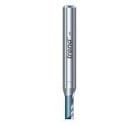 Trend C018ax1/4tc deux Flûte Cutter 11,1 mm de diamètre - argent
