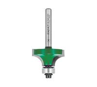 Trend CraftPro Fraise à Défoncer à Roulement Guidé à Arrondi, Queue de 1/4 Pouce, Rayon de 9,5mm, Longueur de Coupe de 15,9mm, Comprend Plusieurs Roulements, Pointe en Carbure de Tungstène, C078X1/4TC