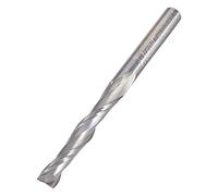 Trend CNC Fraise à défoncer à deux flûtes à coupe ascendante, queue de 6mm, diamètre de coupe de 6mm et longueur de coupe de 42mm, carbure de tungstène massif, CNC/008X6STC