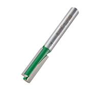 Trend CraftPro C012X1/4TC Fraise droite à deux cannelures, tige de 6,35 mm, diamètre de coupe de 7,9 mm et longueur de coupe de 25,4 mm, pointe en carbure de tungstène