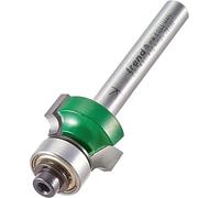 Trend CraftPro C074X1/4TC Fraise à défoncer arrondie guidée avec tige de 6,35 mm, rayon de 3,2 mm et longueur de coupe de 9,5 mm, pointe en carbure de tungstène