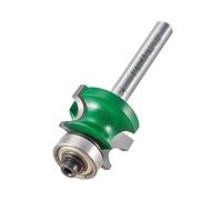 Trend CraftPro C130X1/4TC Fraise à défoncer les perles d'angle, tige de 6,35 mm, diamètre de coupe de 26 mm et longueur de coupe de 16 mm, rayon de 4,8 mm, pointe en carbure de tungstène, C130X1/4TC