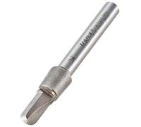 Trend CraftPro Fraise à cavet, Queue de 1/4 pouce, Rayon de 3,2 mm et Diamètre de coupe de 6,3 mm, Embout en carbure de tungstène, C052X1/4TC