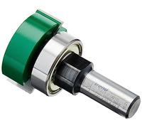 Trend CraftPro Fraise à défoncer à deux flûtes pour encastrement intumescent, queue de 1/2 pouce, diamètre de coupe 40 mm et longueur de coupe 15 mm, à pointe en carbure de tungstène, C221X1/2TC