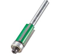 Trend CraftPro Fraise à Défoncer à Roulement à Trois Cannelures, Queue de 1/4 Pouce, Diamètre de Coupe 12,7mm, Longueur de Coupe 25mm, Plaqué Carbure de Tungstène, C205X1/4TC