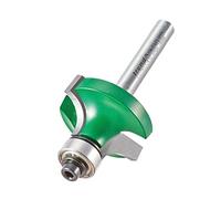 Trend CraftPro Fraise à Défoncer à Roulement Guidé à Arrondi, Queue de 1/4 Pouce, Rayon de 9,5mm, Longueur de Coupe de 15,9mm, Comprend Plusieurs Roulements, Pointe en Carbure de Tungstène, C078X1/4TC