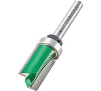 Trend CraftPro Fraise à défoncer à guide, queue de 1/4 pouce, diamètre de coupe 15,9 mm et longueur de coupe 25 mm, embout en carbure de tungstène, C121CX1/4TC