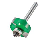 Trend CraftPro Fraise à rainurer, Queue de 1/4 pouce, Profondeur de coupe 10 mm, Profondeur de rainure 9,5 mm, Embout en carbure de tungstène, C148X1/4TC