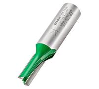 Trend CraftPro Fraise droite 2 flûtes Ø8 x 19 mm, queue 1/2" | Réalise des coupes droites nettes dans le bois, avec plaquettes carbure de tungstène, queue 1/2", Ø8 x 19 mm C012CX1/2TC