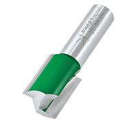 Trend CraftPro Fraise droite 2 flûtes, queue 1/2 pouce, Ø19,1 mm | Réalise des rainures droites, diamètre de coupe 19,1 mm, queue 1/2 pouce, carbure au bout C030X1/2TC