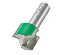 Trend CraftPro Fraise Droite Deux Flûtes, Queue de 1/2 Pouce, Diamètre de Coupe 25,4mm, Longueur de Coupe 19,1mm, Carbure de Tungstène, C033X1/2TC