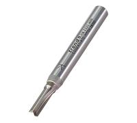 Trend CraftPro Fraise Droite Deux Flûtes, Queue de 1/4 Pouce, Diamètre de Coupe 4mm & Longueur de Coupe 11.1mm, Plaquettes en Carbure de Tungstène, C002X1/4TC