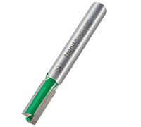 Trend CraftPro Fraise Droite Deux Flûtes, Queue de 1/4 Pouce, Diamètre de Coupe 6,3mm & Longueur de Coupe 16mm, Plaqué Carbure de Tungstène, C006AX1/4TC