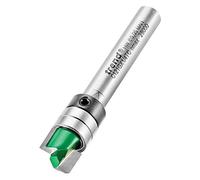 Trend CraftPro Fraiseuse à profiler guidée, 1/4 pouce, 9,5 mm, 6,35 mm, carbure de tungstène, C121GX1/4TC