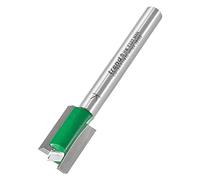 Trend CraftPro Fraisoir 2 coupes droites, queue 1/4 pouce, diamètre 12 mm, longueur 19 mm, pointe carbure tungstène, C019AX1/4TC