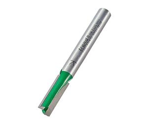 Trend CraftPro Straight Two Flute Router Cutter Bit, 1/4 Inch Shank, 6.3mm Cut Diameter & 19.1mm Cut Length, Tungsten Carbide Tipped, C007X1/4TC