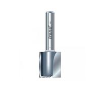 Trend Professionnel Fraise Droite Deux Flûtes, Queue 1/4 Pouce, Diamètre de Coupe 12mm, Longueur de Coupe 19mm, Plaquettes Carbure de Tungstène, 3/8X1/4TC