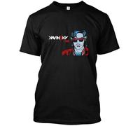 Trend !!! DJ Kavinsky Nightcall Electro House Mens T-Shirt Casual Cotton Unisex Black Tees T-Shirt Black S