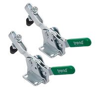 Trend Ensemble de Serre-Joint Menuisier à Double Bascule, Fixation Sécurisée et Facile des Pièces, Lot de 2, CRH150SET