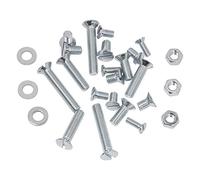 Trend Ensemble mixte de vis à tête fraisée, Kit de vis pour l'assemblage et la fixation de tables de routeur personnalisées, FIX/KIT/2