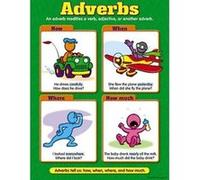 TREND enterprises, Inc. Adverbs Learning Chart, 17 x 22 G