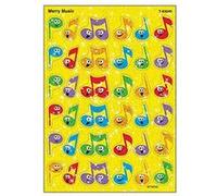 TREND enterprises, Inc. Autocollants étincelants de musique joyeuse, 72 ct G