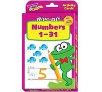 TREND enterprises, Inc. Numbers 1-31 Wipe-Off Activity Cards G