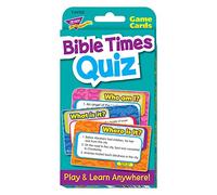 TREND ENTERPRISES INC T-24703 CHALLENGE TIMES CARDSBIBLE QUIZ