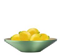 TREND FOR HOME Bol en Verre ⌀ 27 cm Saladier Corbeille a Fruit Snack Centre de Table Bonbonne en Verre Panier à Fruits Assiette à Bonbons Bol Décoratif Coupe De Fruits, Alexis, Vert/Or