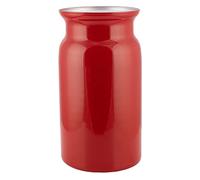 TREND FOR HOME Rouge Grand Vase a Poser au Sol en Verre 29.5 cm Vase Decoratif Cylindre Rond Vase Cylindrique en Verre Vase Pampa Centre de Table Mariage | Ø 16 cm | 5150 ML | Sunflower